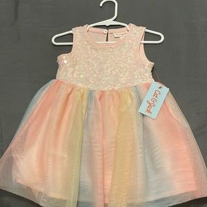 Pink 18m old dress! NEW!